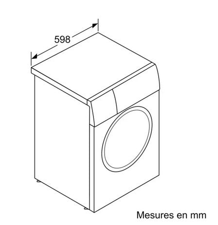 LAVE LINGE BOSCH WAN28278FR