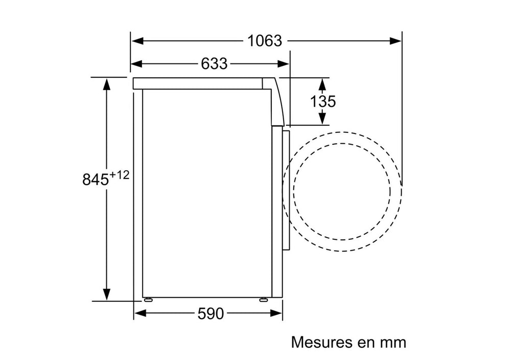 LAVE LINGE SIEMENS WM12N228FR
